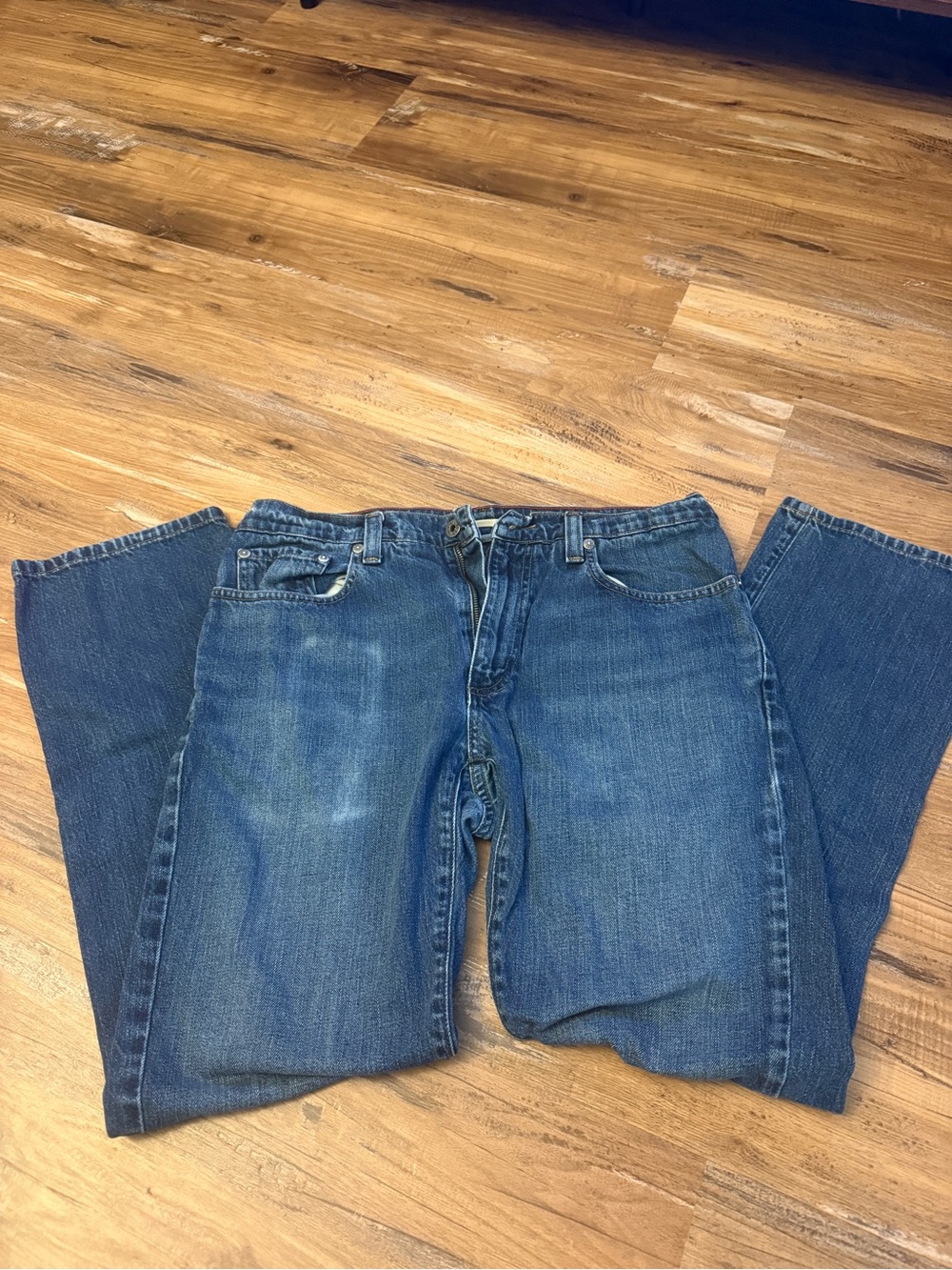 L.L. Bean Men’s Blue Relaxed Fit Jeans